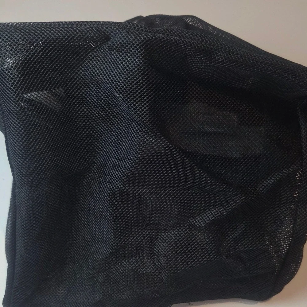 Famichan Mesh Shower Caddy Unisex OS Black Multi Pocket Dorm Utility XL NWT